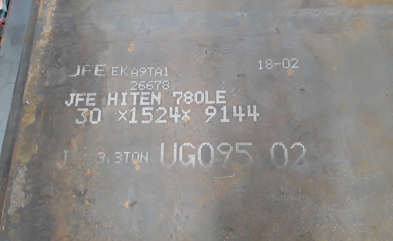 jfe-hiten-780 Wear Resistant Steel Plate